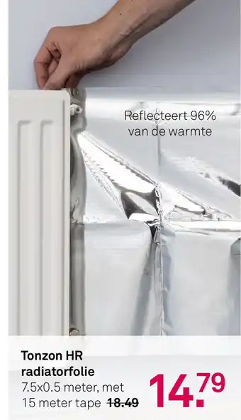 Karwei Tonzon HR radiatorfolie aanbieding