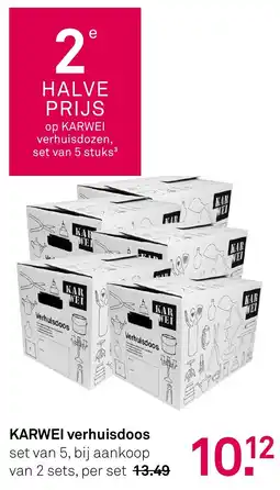 Karwei KARWEI verhuisdoos aanbieding
