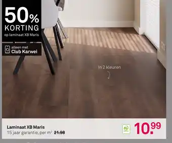 Karwei Laminaat XB Maris aanbieding