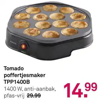 Karwei Tomado poffertjesmaker TPP1400B aanbieding