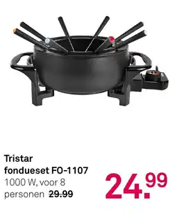 Karwei Tristar fondueset FO-1107 aanbieding