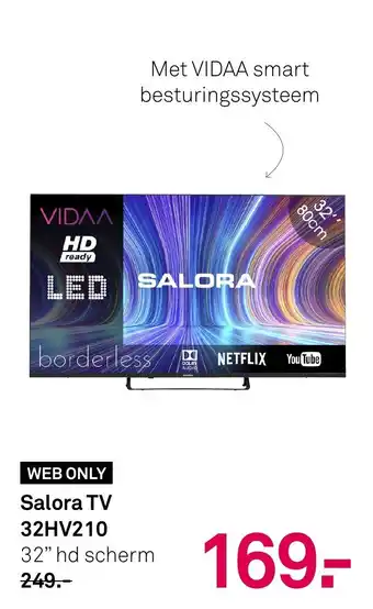 Karwei Salora TV 32HV210 aanbieding