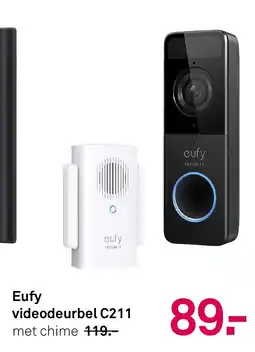 Karwei Eufy videodeurbel C211 aanbieding