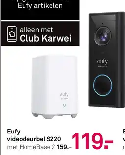 Karwei Eufy videodeurbels220 aanbieding