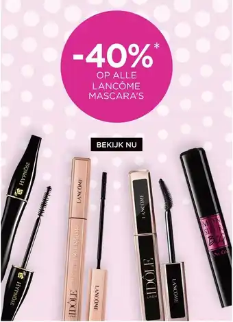 ICI Paris XL ALLE LANCÔME MASCARA'S aanbieding