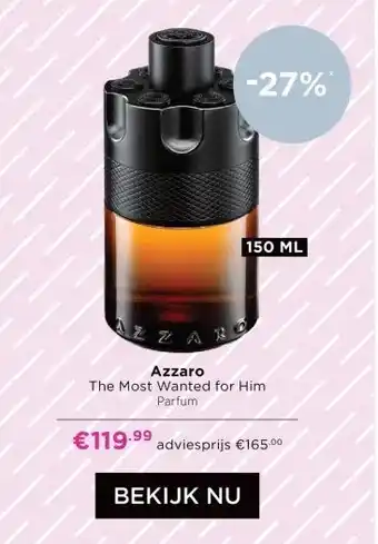 ICI Paris XL Azzaro The Most Wanted for Him aanbieding