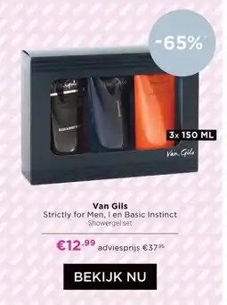 ICI Paris XL Van Gils Strictly for Men, I en Basic Instinct aanbieding