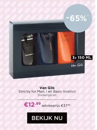 ICI Paris XL Van Gils Strictly for Men, I en Basic Instinct aanbieding