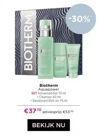 ICI Paris XL Biotherm Aquapower aanbieding
