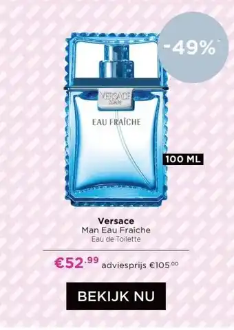 ICI Paris XL Versace Man Eau Fraiche aanbieding