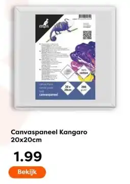 The Read Shop Canvaspaneel Kangaro aanbieding