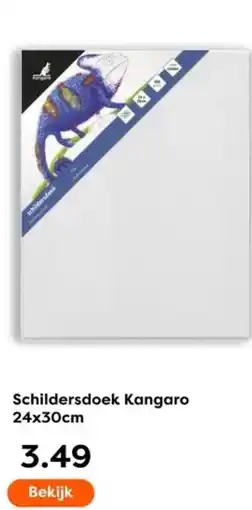 The Read Shop Schildersdoek Kangaro aanbieding