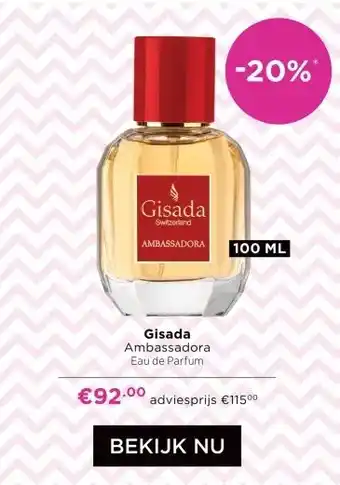 ICI Paris XL Gisada Ambassadora aanbieding