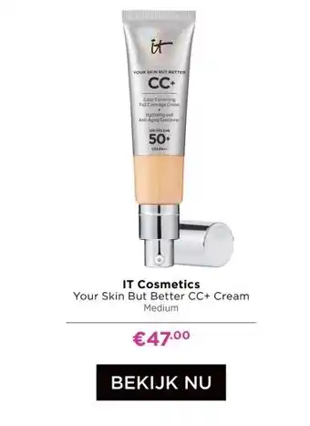 ICI Paris XL IT Cosmetics aanbieding