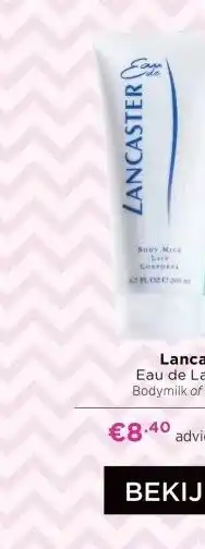 ICI Paris XL Lancaster Eau de Lancaster aanbieding