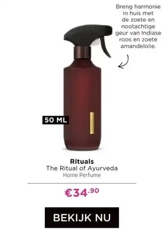 ICI Paris XL Rituals The Ritual of Ayurveda aanbieding