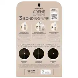 Kruidvat Schwarzkopf Creme Supreme 3-0 Natuurlijk Extra Donkerbruin Verzorgende Crèmekleuring aanbieding
