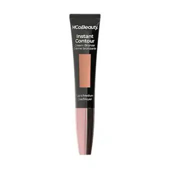 Kruidvat MCoBeauty Light/Medium Instant Contour Cream Bronzer aanbieding