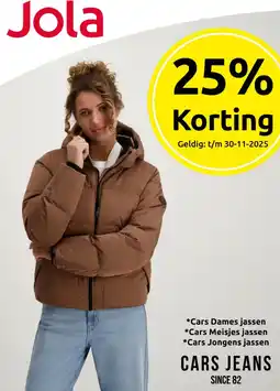 Jola Mode Cars jeans Since 82 aanbieding