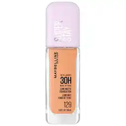 Kruidvat Maybelline New York Superstay 129 Lumi Matte Foundation aanbieding