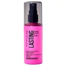 Kruidvat Maybelline New York Lasting Fix Make-up Setting Spray aanbieding
