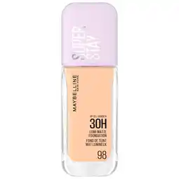 Kruidvat Maybelline New York Superstay 98 Lumi Matte Foundation aanbieding
