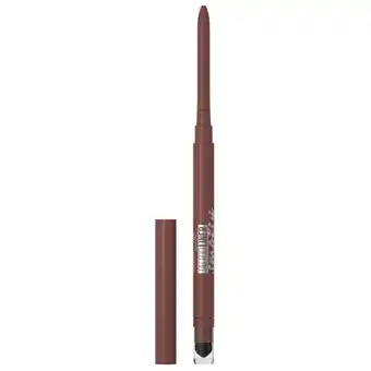 Kruidvat Maybelline New York Tattoo Liner Smokey Gel Pencil aanbieding