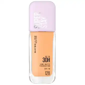 Kruidvat Maybelline New York Superstay 128 Lumi Matte Foundation aanbieding