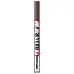 Kruidvat Maybelline New York Build-A-Brow 262 Black Brown Wenkbrauwpotlood en -Gel aanbieding