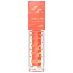 Kruidvat Maybelline Sunkisser 34 Peachy Quench Hazy Matte Blush aanbieding