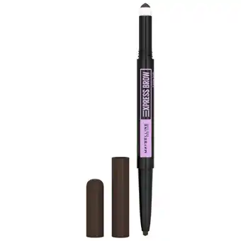 Kruidvat Maybelline New York Express Brow Duo 05 Black Brown Wenkbrauwpotlood aanbieding