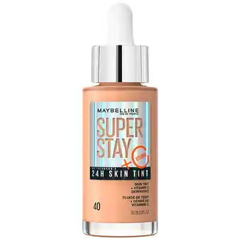 Kruidvat Maybelline New York SuperStay 24H Skin Tint 40 Foundation aanbieding