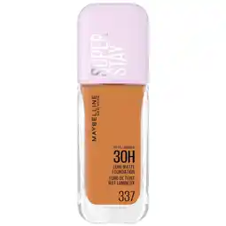 Kruidvat Maybelline New York Superstay 337 Lumi Matte Foundation aanbieding
