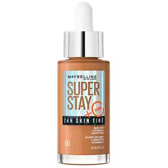 Kruidvat Maybelline New York SuperStay 24H Skin Tint 60 Foundation aanbieding