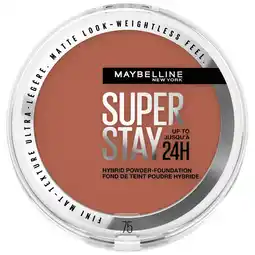 Kruidvat Maybelline New York SuperStay Up To 24HR 75 Hybrid Powder-Foundation aanbieding