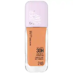 Kruidvat Maybelline New York Superstay 248 Lumi Matte Foundation aanbieding