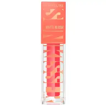 Kruidvat Maybelline Sunkisser 30 Pink Mirage Hazy Matte Blush aanbieding