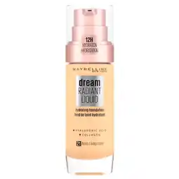 Kruidvat Maybelline New York Dream Radiant Liquid 21 Liquid Nude Foundation aanbieding