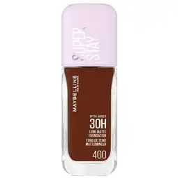 Kruidvat Maybelline New York Superstay 400 Lumi Matte Foundation aanbieding