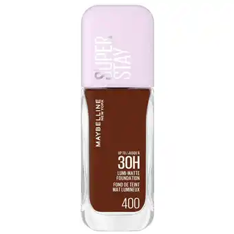 Kruidvat Maybelline New York Superstay 400 Lumi Matte Foundation aanbieding