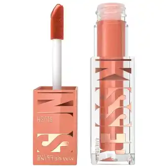Kruidvat Maybelline New York Sunkissed 8 Shades On Liquid Glow Blush aanbieding