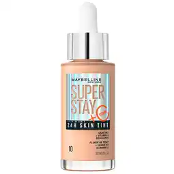 Kruidvat Maybelline New York SuperStay 24H Skin Tint 10 Foundation aanbieding