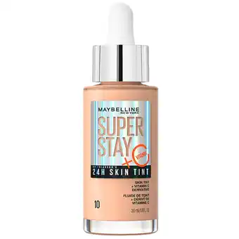 Kruidvat Maybelline New York SuperStay 24H Skin Tint 10 Foundation aanbieding