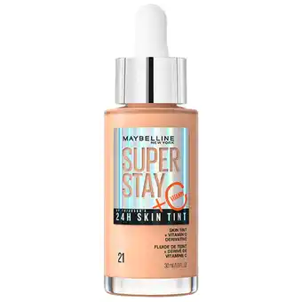 Kruidvat Maybelline New York SuperStay 24H Skin Tint 21 Foundation aanbieding