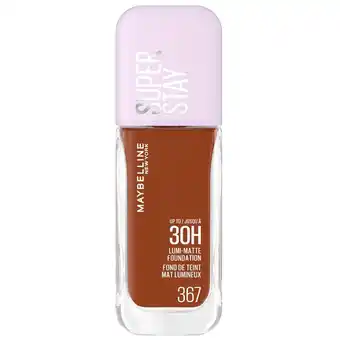Kruidvat Maybelline New York Superstay 367 Lumi Matte Foundation aanbieding