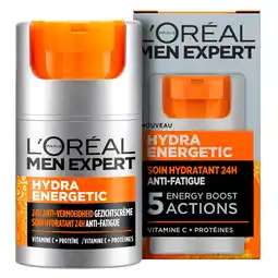 Kruidvat L'Oréal Paris Men Expert Hydra Energetic Hydraterende Gezichtscrème aanbieding