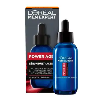 Kruidvat L'Oréal Paris Men Expert Power Age Serum met Hyaluronzuur aanbieding