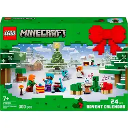 Kruidvat LEGO Minecraft 21280 2025 Adventskalender aanbieding