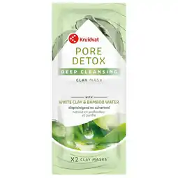 Kruidvat Kruidvat Pore Detox Clay Mask aanbieding