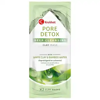 Kruidvat Kruidvat Pore Detox Clay Mask aanbieding
